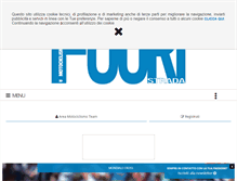 Tablet Screenshot of motociclismofuoristrada.it